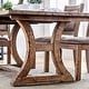 preview thumbnail 5 of 10, Furniture of America Sail Rustic Pine Solid Wood Dining Table