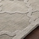 preview thumbnail 35 of 56, Hand-Woven Amy Tone-on-Tone Lattice Wool Rug - 3' x 5'