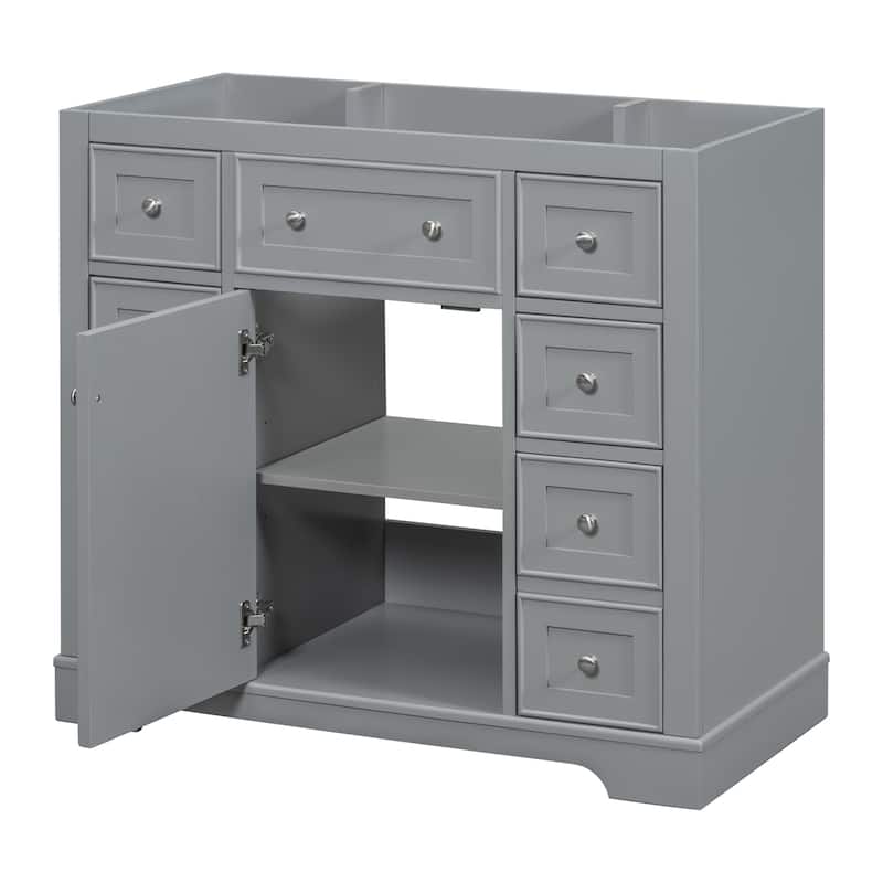 36" Bathroom Vanity without Sink
