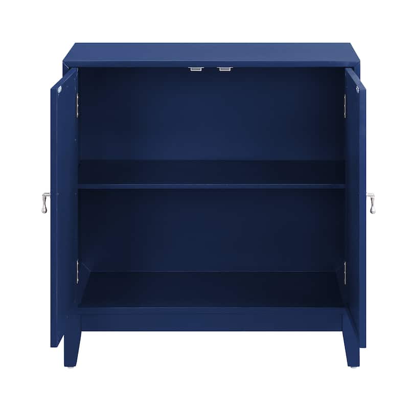 Charming Console Cabinet with Versatile Storage and Stylish Design