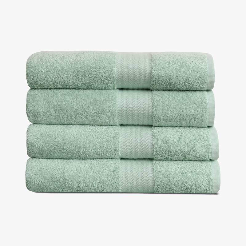 True Classic Towels - 4 Bath Towels - Silt Green