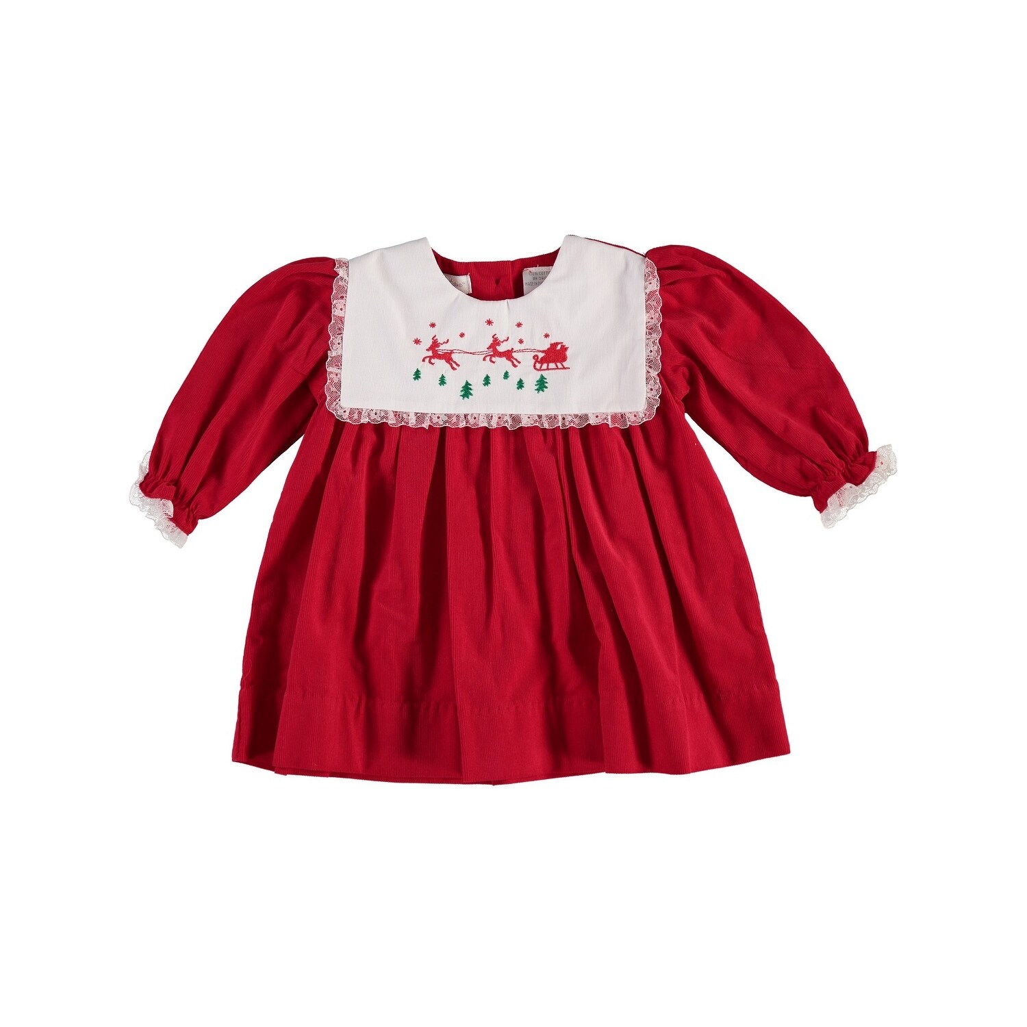 baby girl long sleeve christmas dress
