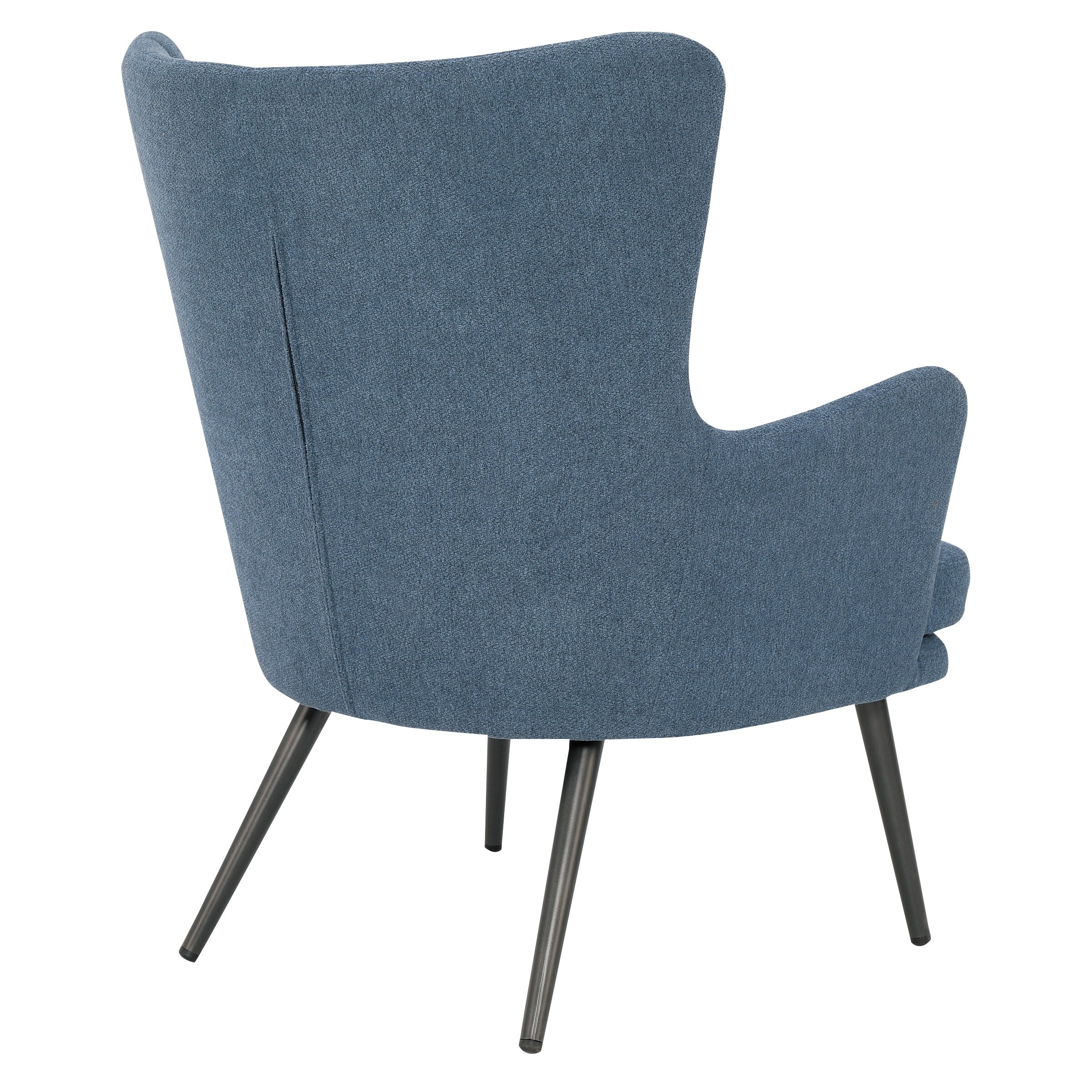 Jenson Accent Chair with Fabric and Grey Legs - Picture 15 of 15
