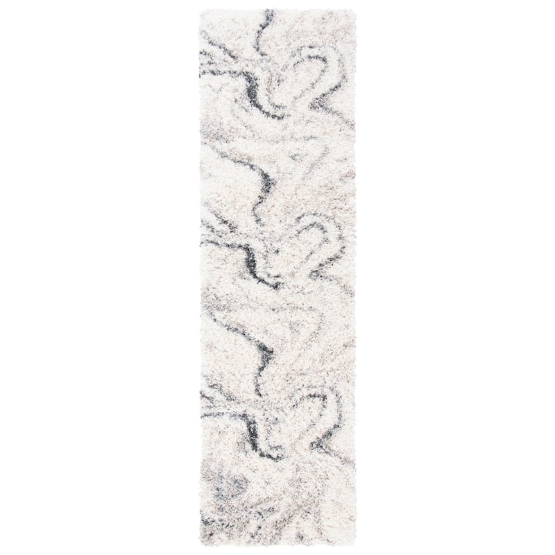 SAFAVIEH Fontana Shag Gisela Modern Abstract 2-inch Thick Rug