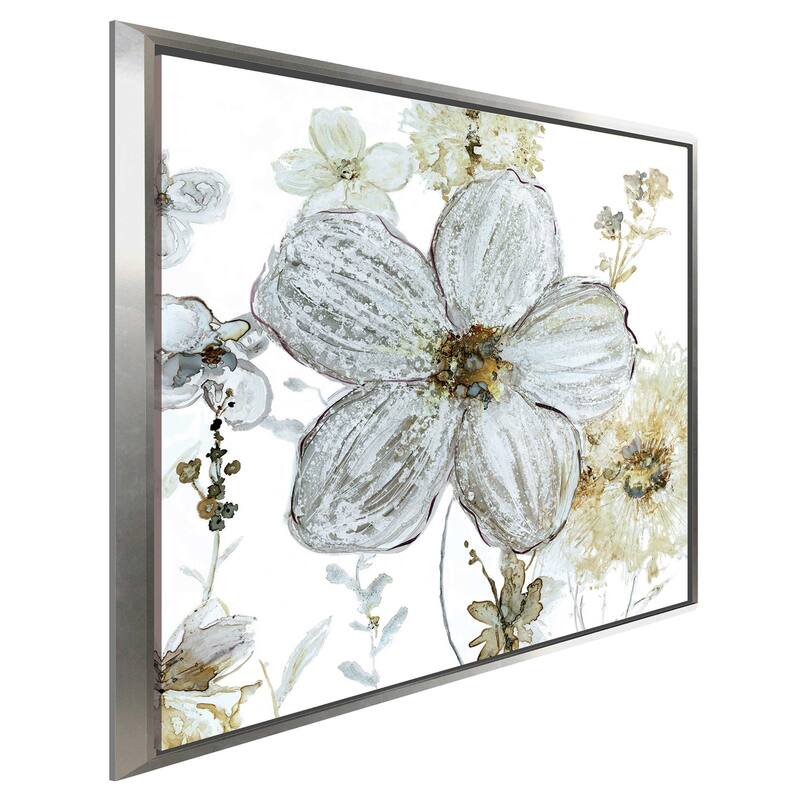 "Garden Glitter II" by Carol Robinson Print on Floating Canvas