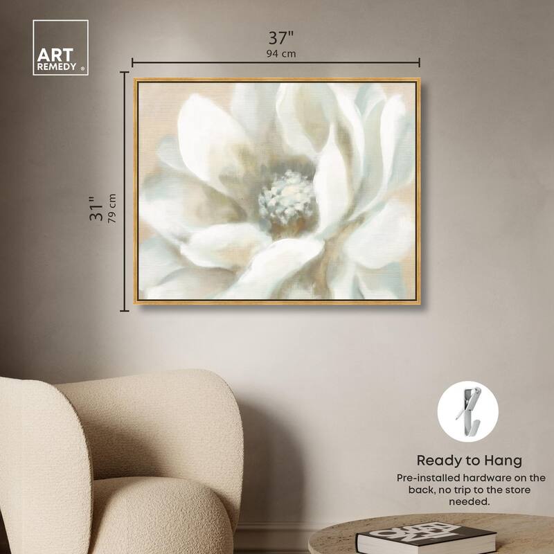 Silken Sepal I Canvas by Art Remedy