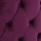 preview thumbnail 33 of 32, Zelfa Modern Glam Tufted Velvet Round Ottoman by Christopher Knight Home