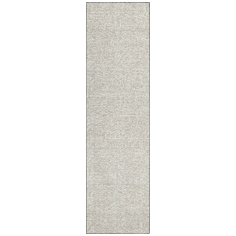 Machine Washable Indoor/ Outdoor Solid Modern Chantille Rug