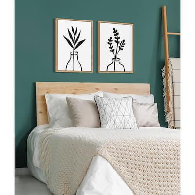 Kate and Laurel Sylvie Botanical Set by The Creative Bunch Studio - Natural