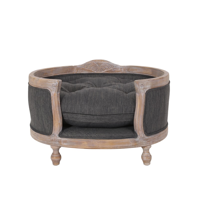Gilmanton Upholstered Medium Pet Bed by Christopher Knight Home