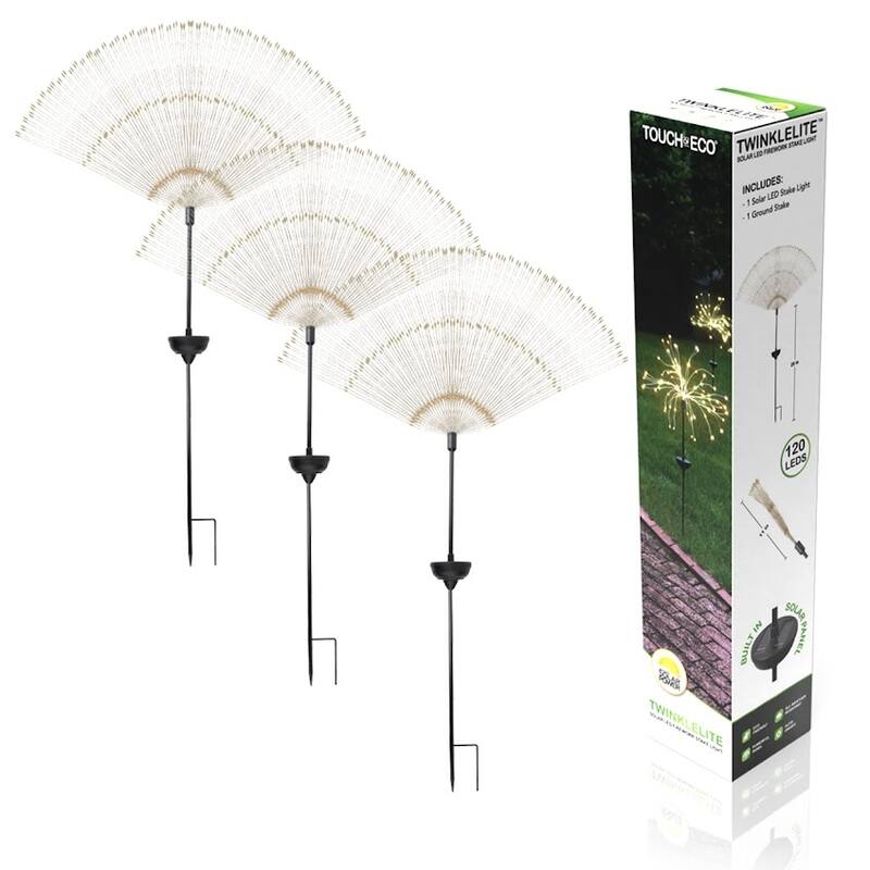 Solar LED Firework-Sparkler Garden Outdoor Christmas Holiday Stake Light