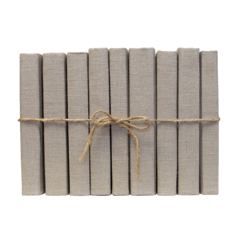Books Tan Decorative Accessories: Khaki Linen ColorPak