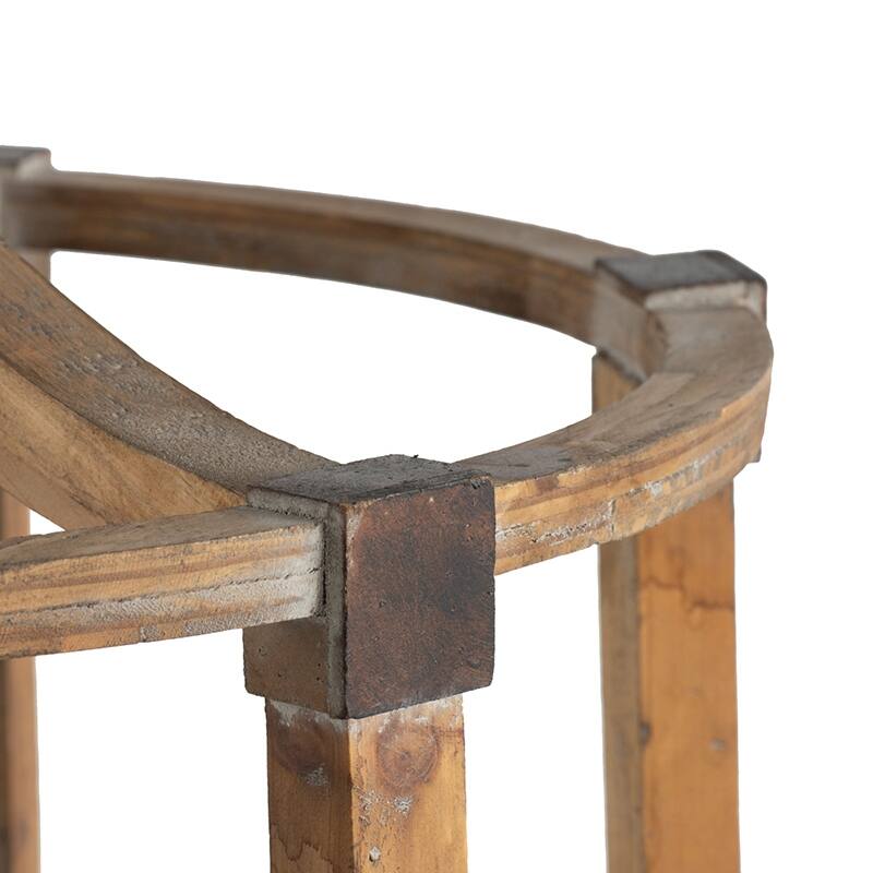 3 - Light Wood Drum Chandelier, Hanging Light Fixture with Adjustable Chain for Foyer Entryway, Bulb Not Included