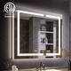 preview thumbnail 22 of 79, Modland 24"-42W x 36"H LED Medicine Cabinet Mirror with USB Charging,5x Makeup Mirror