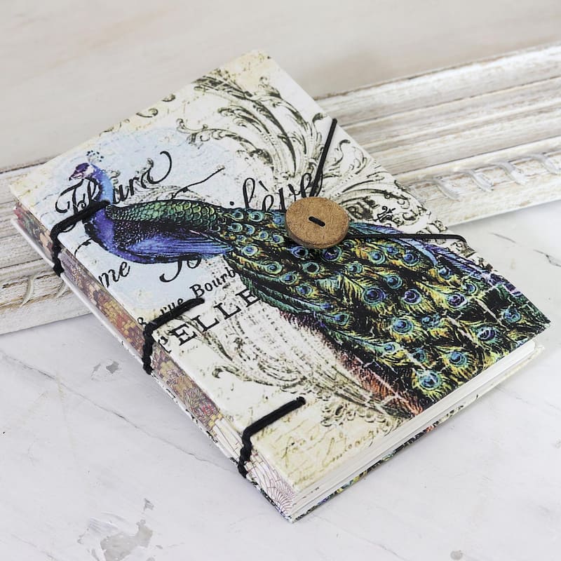 Novica Handmade Quill And Ink Handmade Paper Journal