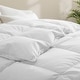 preview thumbnail 8 of 39, All-Season Medium Warmth White Goose Down Comforter with Premium Fabric