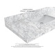 preview thumbnail 79 of 128, Willow Collections 36 in x 22 Aberdeen Freestanding Left Offset Sink Bathroom Vanity with Quartz or Marble Countertop