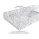 preview thumbnail 34 of 48, Willow Collections 72 x 22 Santa Monica Teak Double Bowl Sink Bathroom Vanity in Distressed Graywashed with Countertop