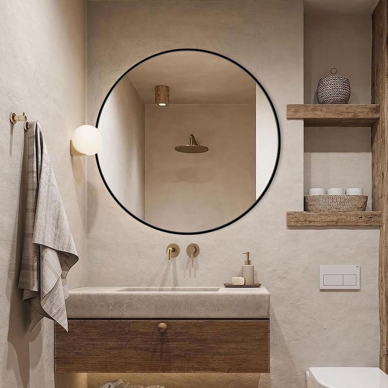 Round Wall Mirror Bathroom Vanity Mirror