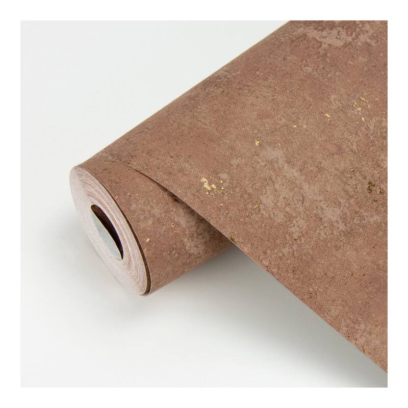Brewster Drizzle Dark Red Speckle Wallpaper - 27.5 x 396 x 0.025
