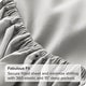 preview thumbnail 17 of 54, Bare Home 2-Pack Microfiber Fitted Bottom Sheets Deep Pocket