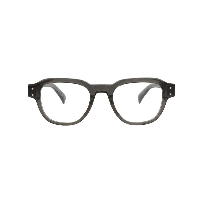 Dunhill Round-Frame Acetate Optical Frames - Grey Grey Transparent - Grey