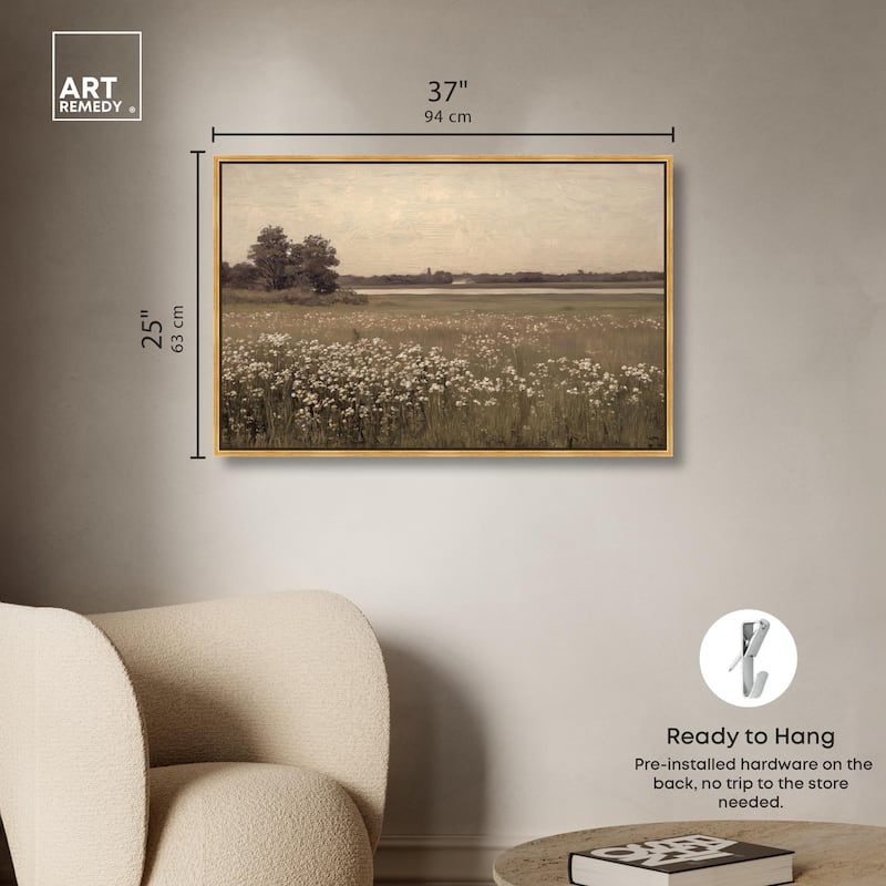 Hazy Day Canvas by Art Remedy