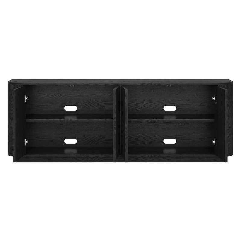 Canton Rectangular TV Stand for TV's up to 75" - 68" Wide
