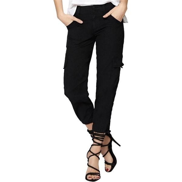 Sanctuary Clothing Womens Cropped Casual Cargo Pants. Opens flyout.