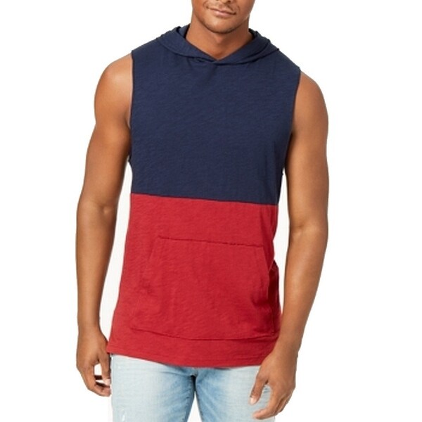 american rag sleeveless hoodie