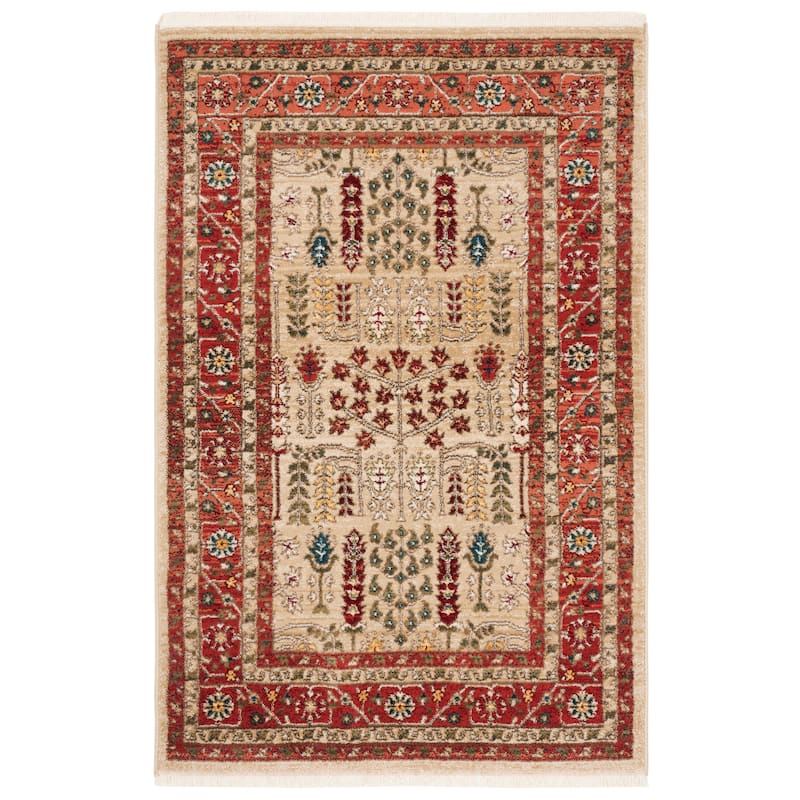Lauren Ralph Lauren Margaux Traditional Oriental Rug - 2'2" x 4' - Red/Beige