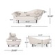 preview thumbnail 22 of 46, Calvert Upholstered Chaise Lounge by Christopher Knight Home