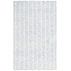 preview thumbnail 41 of 59, SAFAVIEH Handmade Abstract Damhnait Contemporary Wool Rug 4' x 6' - Blue/Ivory - Rectangle