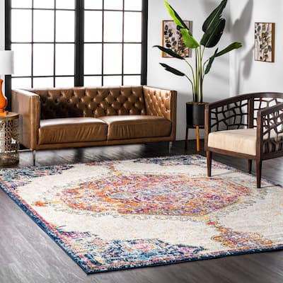 Nuloom Bohemian Medallion Area Rug