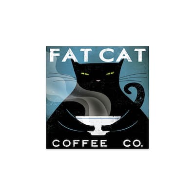 Fat Cat Coffee Co. Print On Acrylic Glass by Ryan Fowler