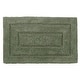 preview thumbnail 9 of 12, Luxurious Cotton Bath Mat - 1'8 x 2'8 Moss
