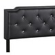 preview thumbnail 38 of 50, Carson Carrington Valsnas Adjustable Tufted Faux Leather Panel Bed