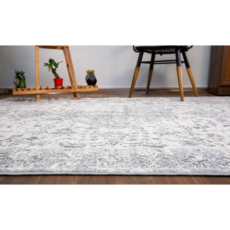 The Curated Nomad Sunset Bohemian Vintage Medallion Rug