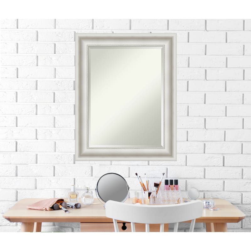 Beveled Wall Mirror - Parlor Black Frame
