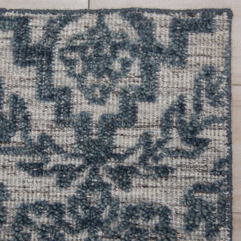 Alora Decor Coquette Hand knotted Geometric Rug