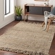 preview thumbnail 6 of 14, Artistic Weavers Padama Handmade Cottage Geometric Jute & Wool Area Rug Black/Tan - 2' x 3'