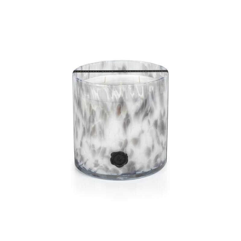AG Opal Glass 5-Wick Candle Jar-Lemon Peel, Lavender & Tarragon - 8" dia x 8"