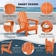 preview thumbnail 66 of 166, Laguna Fade Resistant All Weather Outdoor Patio Folding Adirondack Chair