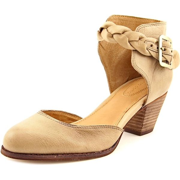 Corso Como Burlap Women Pointed Toe Leather Nude Heels