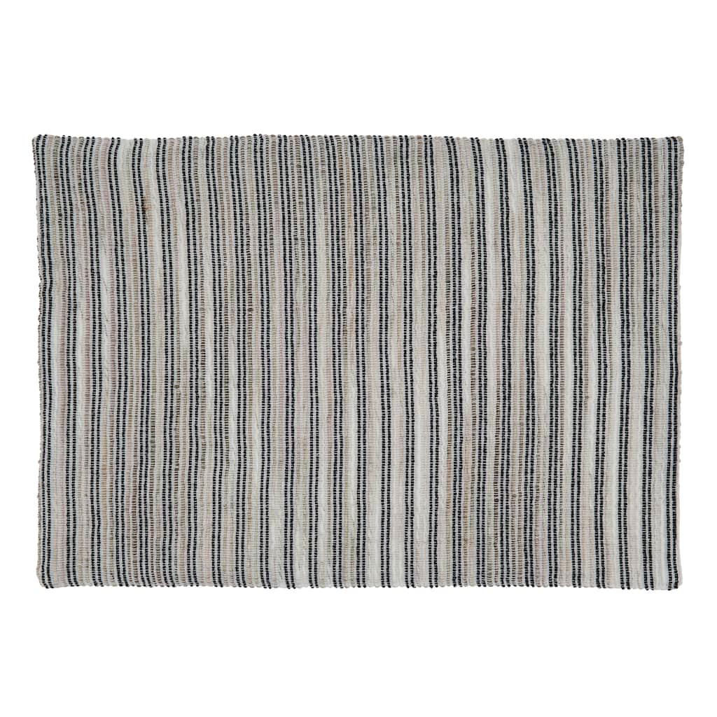 Table Placemats With Corded Line Design (Set of 4)