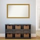 preview thumbnail 41 of 191, Wall Mirror Choose Your Custom Size - Extra Large, Townhouse Gold Wood