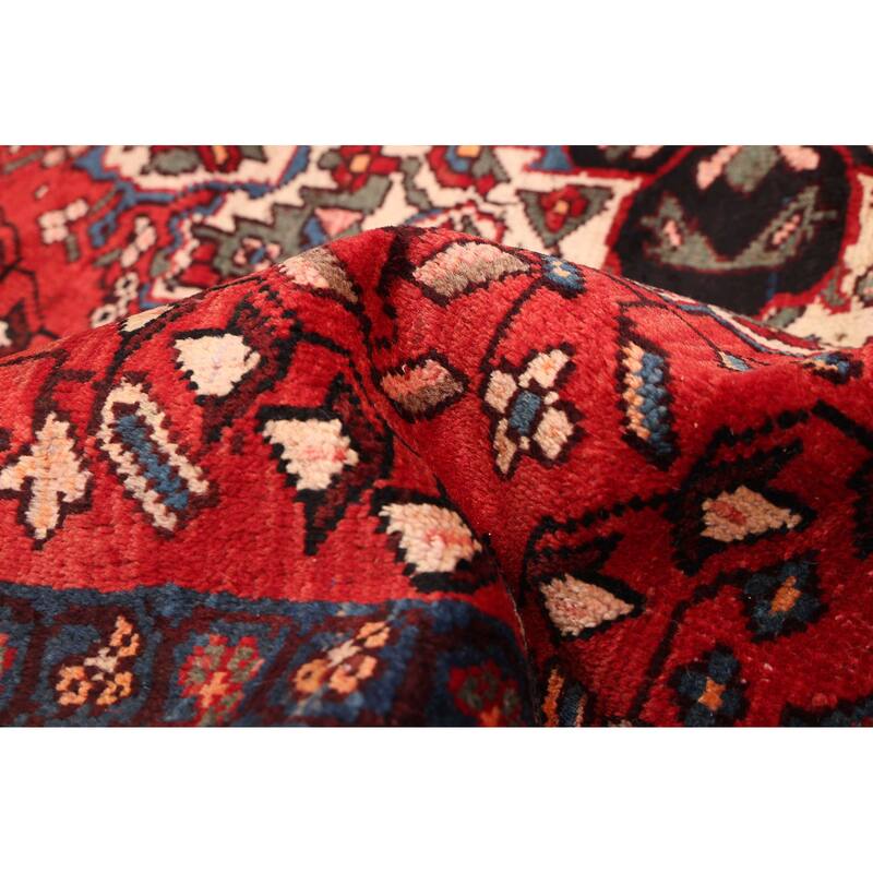 ECARPETGALLERY Hand-knotted Konya Anatolian Red Wool Rug - 6'8 x 9'11