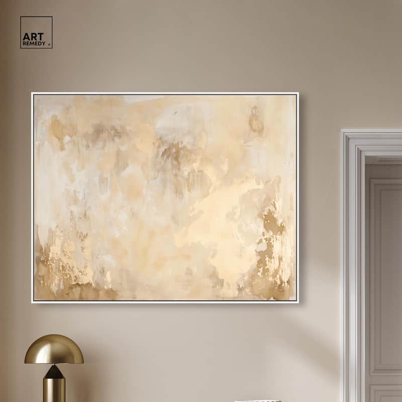 Sun Brust Gilding III Canvas by Art Remedy