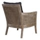 preview thumbnail 3 of 5, Uttermost Encore 34 Inch Tall Wood Framed Arm Chair with Fabric