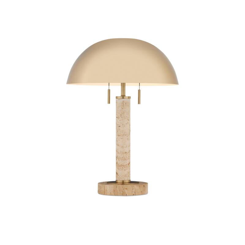 Currey & Company Miles Table Lamp - 21.75"h x 15.75"dia